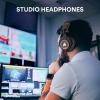 imageMAONO 50MM Drivers Pro Studio Monitor Headphones MH501 Over Ear Closed Back NonDetachable Wired Headset with 35mm635mm Jack for Guitar Amp Recording DJ Mixing Piano Music Production PodcastBlack