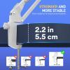 imageMAONO Boom Arm Microphone Stand Adjustable Metal Suspension Mic Boom Arm for Podcast Gaming Streaming Recordingwith Desk Clamp and 38quot to 58quot Screw AdapterMax Load 1KG BA20 BlackWhite