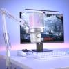 imageMAONO Boom Arm Microphone Stand Adjustable Metal Suspension Mic Boom Arm for Podcast Gaming Streaming Recordingwith Desk Clamp and 38quot to 58quot Screw AdapterMax Load 1KG BA20 BlackWhite