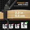 imageMAONO Boom Arm Microphone Stand Adjustable Metal Suspension Mic Boom Arm for Podcast Gaming Streaming Recordingwith Desk Clamp and 38quot to 58quot Screw AdapterMax Load 1KG BA20 BlackBlack