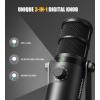 imageMAONO Dynamic Microphone USBXLR Podcast PC Microphone with Software EQTaptoMute Headphone Jack Gain Knob ampamp Volume Control Studio Mic for Broadcast Recording Streaming ampamp Gaming PD400X