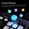 imageMAONO Gaming Audio Mixer Audio Interface with Propreamp RGB Bluetooth 48V Phantom Power for Live Streaming Podcasting Content Create Gaming MaonoCaster G1 NEO WhiteBlack