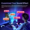 imageMAONO Gaming Audio Mixer Audio Interface with Propreamp RGB Bluetooth 48V Phantom Power for Live Streaming Podcasting Content Create Gaming MaonoCaster G1 NEO WhiteBlack