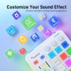 imageMAONO Gaming Audio Mixer Audio Interface with Propreamp RGB Bluetooth 48V Phantom Power for Live Streaming Podcasting Content Create Gaming MaonoCaster G1 NEO WhiteWhite