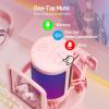 imageMAONO Gaming Microphone with Noise Cancellation USB Condenser Mic for Streaming Podcast Twitch YouTube Discord PC Desktop Computer Mic for PS5 GamerWave DGM20 PinkPink