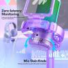 imageMAONO Gaming Microphone with Noise Cancellation USB Condenser Mic for Streaming Podcast Twitch YouTube Discord PC Desktop Computer Mic for PS5 GamerWave DGM20 PinkPurple