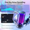 imageMAONO Gaming USB Microphone Noise Cancellation Condenser Mic with Mute Gain Monitoring Boom Arm Mic for Streaming Podcast Twitch YouTube Discord PC Computer PS4 PS5 Mac GamerWave DGM20SGrey