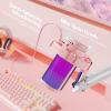 imageMAONO Gaming USB Microphone Noise Cancellation Condenser Mic with Mute Gain Monitoring Boom Arm Mic for Streaming Podcast Twitch YouTube Discord PC Computer PS4 PS5 Mac GamerWave DGM20SPink