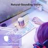imageMAONO Gaming USB Microphone Noise Cancellation Condenser Mic with Mute Gain Monitoring Boom Arm Mic for Streaming Podcast Twitch YouTube Discord PC Computer PS4 PS5 Mac GamerWave DGM20SWhite