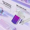 imageMAONO Gaming USB Microphone Noise Cancellation Condenser Mic with Mute Gain Monitoring Boom Arm Mic for Streaming Podcast Twitch YouTube Discord PC Computer PS4 PS5 Mac GamerWave DGM20SWhite