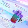 imageMAONO Gaming USB Microphone Noise Cancellation Condenser Mic with Mute Gain Monitoring Boom Arm Mic for Streaming Podcast Twitch YouTube Discord PC Computer PS4 PS5 Mac GamerWave DGM20SPurple