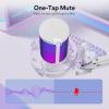 imageMAONO Gaming USB Microphone Noise Cancellation Condenser Mic with Mute Gain Monitoring Boom Arm Mic for Streaming Podcast Twitch YouTube Discord PC Computer PS4 PS5 Mac GamerWave DGM20SWhite