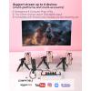 imageMAONO MaonoCaster Lite AUAM200S1 AllinOne Podcast Equipment Set with 35mm Microphone for Live Streaming Podcast Recording PC SmartphoneAUAM200S1 Pink
