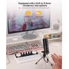 imageMAONO MaonoCaster Lite AUAM200S1 AllinOne Podcast Equipment Set with 35mm Microphone for Live Streaming Podcast Recording PC SmartphoneAUAM200S1 White