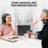 imageMAONO Podcast Equipment Bundle Audio Interface mixer with Dual XLR Input for Podcast Streaming  MaonoCaster E2 Gen2E2 GEN2 Pink