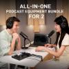 imageMAONO Podcast Equipment Bundle Audio Interface mixer with Dual XLR Input for Podcast Streaming  MaonoCaster E2 Gen2E2 GEN2C