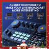 imageMAONO Podcast Equipment Bundle MaonoCaster Lite Audio Interface AllinOne Podcast Production Studio with 25mm Large Diaphragm Microphone for Live Streaming Recording PC DJ AUAM200S4 Black