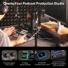 imageMAONO Podcast Equipment Bundle with Audio Interface and XLR Condenser Microphone MaonoCaster with 48V Phantom Power Bluetooth for Podcast Streaming Voice Over Youtube PC Guitar AME2AAME2A