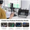 imageMAONO Podcast Equipment Bundle with Audio Interface and XLR Condenser Microphone MaonoCaster with 48V Phantom Power Bluetooth for Podcast Streaming Voice Over Youtube PC Guitar AME2AAME2