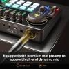 imageMAONO Podcast Equipment Bundle with Audio Interface and XLR Condenser Microphone MaonoCaster with 48V Phantom Power Bluetooth for Podcast Streaming Voice Over Youtube PC Guitar AME2AAME2