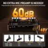 imageMAONO Streaming Audio Mixer Audio Interface with Propreamp Bluetooth Builtin Battery Noise Cancellation 48V Phantom Power for Live Streaming Podcast Recording Gaming MaonoCaster AMC2 NEO