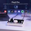 imageMAONO Streaming Audio Mixer Audio Interface with Propreamp Bluetooth Builtin Battery Noise Cancellation 48V Phantom Power for Live Streaming Podcasting Gaming MaonoCaster AMC2 NEO White