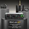 imageMAONO USB Audio interface for PC with 60 dB Propreamp 24bit192kHz Dual USB interface for PCampampSmartphone Routing Software for Home Recording Music Production Guitar Podcast StreamingPS22