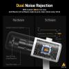 imageMAONO USBXLR Dynamic Microphone for Gaming StreamingComputer PC Microphone with SoftwareRGB Mute Button 48kHz24bit Podcasting Desktop Mic for YouTube Video Recording PD100XWhite