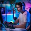 imageMAONO USBXLR Dynamic Microphone for Gaming StreamingComputer PC Microphone with SoftwareRGB Mute Button 48kHz24bit Podcasting Desktop Mic for YouTube Video Recording PD100XRGB