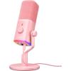 imageMAONO USBXLR Dynamic Microphone for Gaming StreamingComputer PC Microphone with SoftwareRGB Mute Button 48kHz24bit Podcasting Desktop Mic for YouTube Video Recording PD100XPink