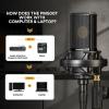imageMAONO XLR Condenser Microphone with 34mm Large Diaphragm Professional Cardioid Studio Mic for Podcasting Recording Streaming Vocals Voice Over Music ASMRPM500