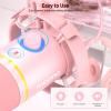 imageMAONO XLRUSB Dynamic Microphone Kit RGB Gaming Mic with Software Mute Gain Knob Volume Control Boom Arm for Streaming Podcasting VoiceOver RecordingPD200XS PinkPD200XS Pink