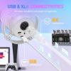 imageMAONO XLRUSB Dynamic Microphone RGB Gaming Mic with Software Mute Gain Knob Volume Control and Headphone Jack for Streaming Podcasting RecordingPD200X BlackWhite