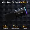 imageMAONO XLRUSB Gaming Microphone Kit Dynamic PC Mic for Streaming Podcasting Software Support Mute Button Gain Control RGB Computer Mic with Boom Arm Stand for Recording PS4PS5 PD100XS Blackblack