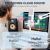 imageUSB Microphone MAONO 192KHZ24Bit Plug ampamp Play PC Computer Podcast Condenser Cardioid Metal Mic Kit with Professional Sound Chipset for Recording Gaming Singing YouTube AUA04White
