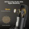 imageUSB Microphone MAONO 192KHZ24Bit Plug ampamp Play PC Computer Podcast Condenser Cardioid Metal Mic Kit with Professional Sound Chipset for Recording Gaming Singing YouTube AUA04Black