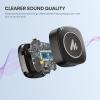 imageMAONO Compact Wireless Lavalier Microphone 24GHz Dual Lapel Mics with Realtime Monitoring Gain Adjustment and Mute for Interview Vlogging Live Streaming Phone Camera WM820 A1