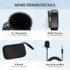 imageMAONO Compact Wireless Lavalier Microphone 24GHz Dual Lapel Mics with Realtime Monitoring Gain Adjustment and Mute for Interview Vlogging Live Streaming Phone Camera WM820 A1