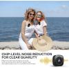 imageMAONO Compact Wireless Lavalier Microphone 24GHz Dual Lapel Mics with Realtime Monitoring Gain Adjustment and Mute for Interview Vlogging Live Streaming Phone Camera WM820 A1