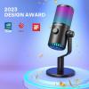 imageMAONO Gaming USB Microphone with Software Metal Programmable RGB Mic for Recording Streaming Podcast PS5 PS4 PC Computer DM30 RGBBlack