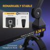 imageMAONO Microphone Boom Arm Heavy Duty Adjustable Metal Suspension mic stand with Upgraded Desk Clamp and 38quot to 58quot Screw Adapter for Podcasting Recording Streaming Gaming  BA37