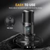 imageMAONO USB Recording Microphone Kit Professional Condenser Microphone for PC with OneTouch Mute and Mic Gain Knob for Singing Podcast Studio Streaming PM421