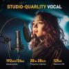 imageMAONO USB Recording Microphone Kit Professional Condenser Microphone for PC with OneTouch Mute and Mic Gain Knob for Singing Podcast Studio Streaming PM421