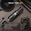 imageMAONO USB Recording Microphone Kit Professional Condenser Microphone for PC with OneTouch Mute and Mic Gain Knob for Singing Podcast Studio Streaming PM421