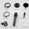 imageMAONO USBXLR Podcast Dynamic Microphone Studio Mic Kit with Volume Control Shock Mount Pop Filter Ideal for Vocal Instruments Recording Voice Over Live Streaming HD300TBlack