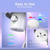 imageMAONO Wireless Gaming Microphone for PC Condenser USB Mic with Software AI Voice Change3Level Noise CancellationCustom RGB for Streaming Recording Podcast PS5 PS4 Twitch YouTube DM40 ProBlackDM40Pro White