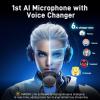 imageMAONO Wireless Gaming Microphone for PC Condenser USB Mic with Software AI Voice Change3Level Noise CancellationCustom RGB for Streaming Recording Podcast PS5 PS4 Twitch YouTube DM40 ProBlackDM40Black