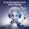 imageMAONO Wireless Gaming Microphone for PC Condenser USB Mic with Software AI Voice Change3Level Noise CancellationCustom RGB for Streaming Recording Podcast PS5 PS4 Twitch YouTube DM40 ProBlackDM40White