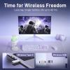 imageMAONO Wireless Gaming Microphone for PC Condenser USB Mic with Software AI Voice Change3Level Noise CancellationCustom RGB for Streaming Recording Podcast PS5 PS4 Twitch YouTube DM40 ProBlackDM40White
