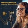 imageMAONO XLR Condenser Microphone Professional Cardioid Studio Recording Mic for Streaming Podcasting Singing VoiceOver Vocal HomeStudio YouTube Skype Twitch PM320S